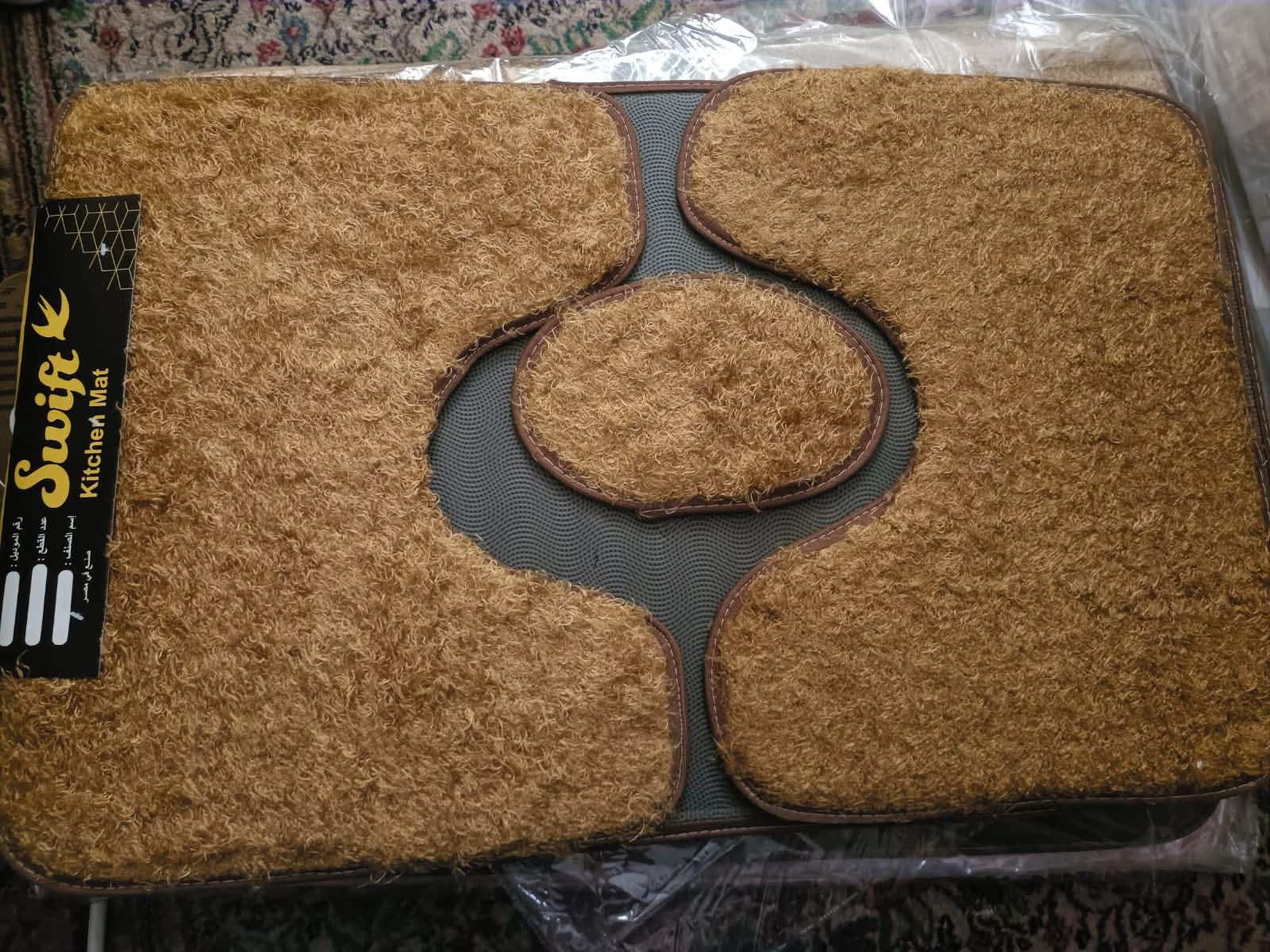 طقم دواسات حمام 4 قطع