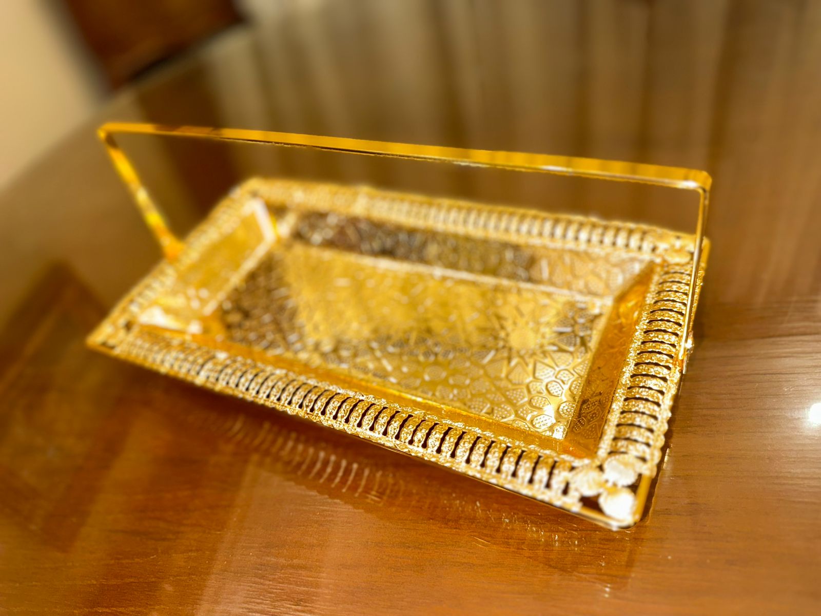 تمرية استانليس ذهبي مستطيلة