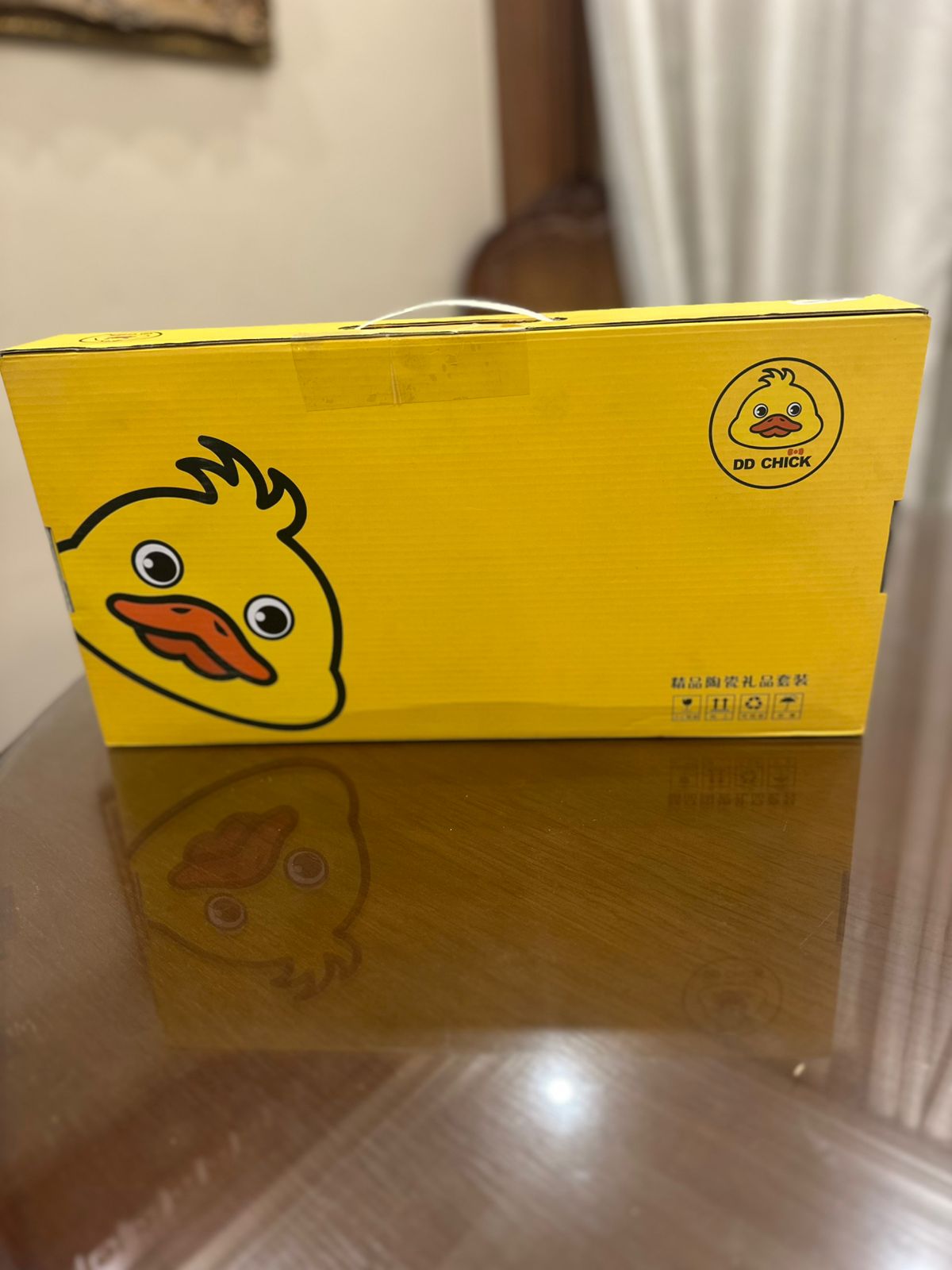 طقم اطباق اطفال بطوط